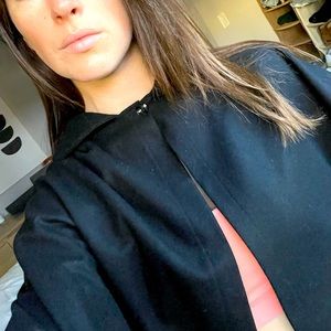 Italian 100% Merino Wool Poncho Pura Lana Italia Alhambra Collection